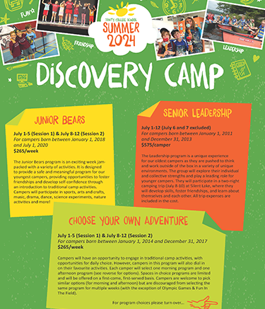 Discovery Camp 2024