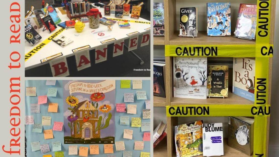 TCS libraries encourage discussion on challenged and banned books