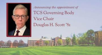 Announcement of new TCS Governing Body vice chair