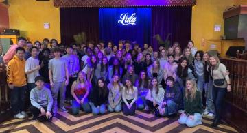 Students explore Spanish language & culture at Lula Lounge