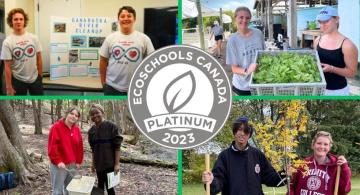 TCS achieves EcoSchools Canada “platinum” certification