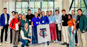 Group holding TCS flag